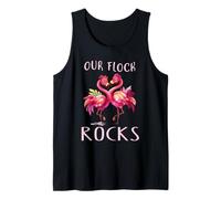 Il Nostro Gregge Rocks Cool Pink Bird Lover Canotta