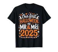 Il Nostro Primo Halloween Come Mr Mrs 2025 abbinando Coppie Maglietta