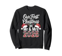 Il Nostro Primo Natale Come Mr e Mrs 2025 Felpa