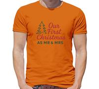 Il Nostro Primo Natale Come Mr E Signora - T-Shirt - Marito Donna Maritino