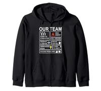 Il Nostro Team - Lavoro di Squadra Felpa con Cappuccio