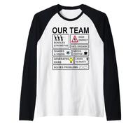 Il Nostro Team - Lavoro di Squadra Maglia con Maniche Raglan