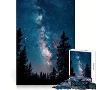Il nucleo della galassia della Via Lattea, puzzle da 1000 pezzi per ragazzi, gioco stimolante per la mente, semplice e divertente, con incastri precisi, perfetto per i desideri di Babbo Natale 50x75cm