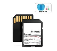 Il nuovissimo aggiornamento mappa Connect 3 V7 Sat Nav SD Europr per Nissan Car Juke Note Leaf con pellicola antiappannamento gratuita