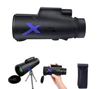 Il nuovissimo telescopio monoculare 12X50, monoculare con zoom impermeabile HD con supporto per smartphone e treppiede Prisma Bak4 per birdwatching, escursionismo, viaggio, gioco della palla, concerto