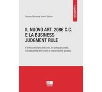 Il nuovo art. 2086 C.C. e la Business Judgment Rule