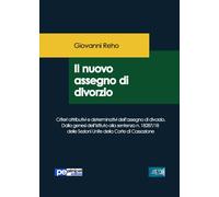 Il nuovo assegno di divorzio - Reho Giovanni