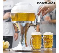 Il nuovo Beer Dispenser spillatore da tavolo di birra fresca alla spina da 3,5 litri senza BPA distributore con vaschetta per il ghiaccio per bibite e bevande fresche giraffa torre caraffa 0059