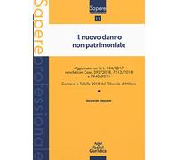 Il nuovo danno non patrimoniale