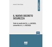 Il nuovo decreto sicurezza. Tutte le novità del D.L. n. 48/2025, convertito in L. n. 80/2025. Con espansione online