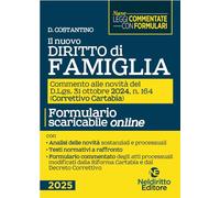 Il nuovo diritto di Famiglia aggiornato al Decreto Correttivo Cartabia D.Lgs. 31 ottobre 2024, n. 164