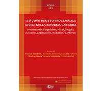 Il nuovo diritto processuale civile nella riforma Cartabia. Proce