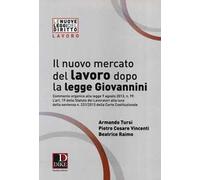 Il nuovo mercato del lavoro dopo la legge Giovannini