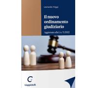 Il nuovo ordinamento giudiziario - Filippi Leonardo