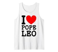 Il Nuovo Papa Leone XIV I Love Papa Leone I (Cuore) Papa Leone Canotta