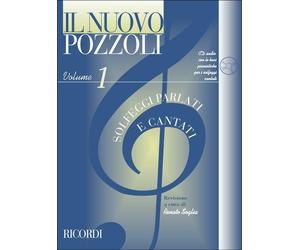 Il Nuovo Pozzoli Vol.1 Solfeggi Parlati E Cantati Metodo + CD Revisione R.Soglia