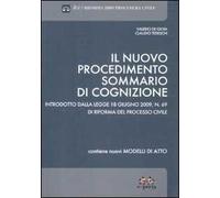 Il nuovo procedimento sommario di cognizione