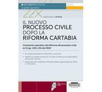 Il nuovo processo civile dopo la Riforma Cartabia. Commento operativo alla Riforma del processo civile ex D.L.gs. 149 e 150/2022. Con aggiornamento online