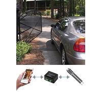 Il nuovo tipo di Porta Automatica chiudiporta for porte a battente, Telefono cellulare telecomando in tempo reale di monitoraggio(Army Green)