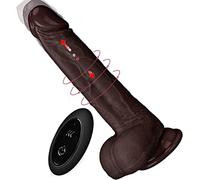 -Đìl O 22Cm Lúngo Gr Sso Éné M Rbî O per Nne V Brá Oreper Onna Réal Śtico con Telecoman O Silenzioso, Ö V Brá Te Nne Xxl Vîb T Ri Nna P N Gr N E Grosso T