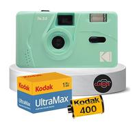 Il pacchetto di fotocamere a pellicola riutilizzabile include fotocamera Kodak M35 da 35 mm, pellicola Kodak da 35 mm, 36 esposizioni e scheda Clikoze Tips (menta)