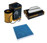 Il pacchetto di ispezione EISENFELS contiene filtro dell'olio, filtro dell'aria abitacolo filtro ai carboni attivi per CR-V III RE 2.2i-CTDI 4WD