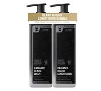 Il pacchetto di lavaggio e balsamo per la barba e balsamo per la barba della lotta per barba - pacchetto di 2 - saggezza di vanir - 8 fl oz ciascuno