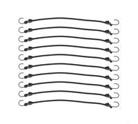 Il pacchetto include dieci affidabili corde elastiche elastiche, ogni cavo misura una lunghezza effettiva di 30 cm (2)