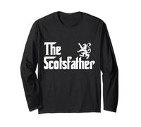 Il Padre Scozzese Orgoglioso Leone Scozzese Maglia a Manica