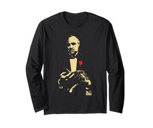Il Padrino Vito Don Corleone Con Gatto Maglia a Manica