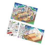 Il paesaggio decorativo dell'autoadesivo amichevole dei bambini della stanza dei bambini progetta l'adesivo facile sicuro di struttura dell'ANIMA