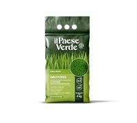 Il Paese Verde Concime Growing 4kg 100mq - Concime Granulare Npk Per Prato Con Azoto A Lento Rilascio - Nutrimento Di Qualità Per Un Prato Perfetto