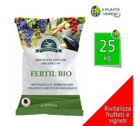 Il Paese Verde FERTIL BIO 25 kg concime organico per vigneto frutteto NPK 3.3.8
