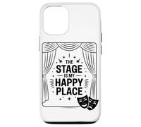 Il Palcoscenico È Il Mio Posto Felice Appassionato Di Teatro Custodia per iPhone 12/12 Pro