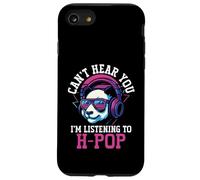 Il panda pop di Hong Kong non può sentirti, sto ascoltando H-Pop Custodia per iPhone SE (2020) / 7 / 8
