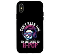 Il panda pop di Hong Kong non può sentirti, sto ascoltando H-Pop Custodia per iPhone X/XS