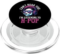 Il panda pop di Hong Kong non può sentirti, sto ascoltando H-Pop PopSockets PopGrip per MagSafe