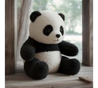 Il Pandy - Peluche che si abbraccia da solo, panda realistico con tecnologia Hug Motion, peluche ultra morbido per il benessere emotivo, compagno antistress per adulti e adolescenti
