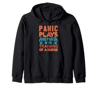 Il panico Non Gioca alcun Ruolo nella Formazione di un'infermiera Infermieristica Felpa con Cappuccio