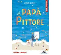 Il papà pittore. Stampatello maiuscolo a leggibilità facilitata