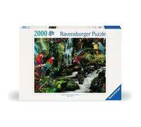 Ravensburger - Puzzle Pappagalli nella giungla - 2000 Pezzi