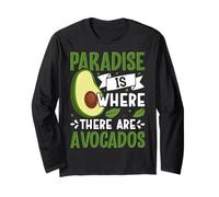 Il paradiso è dove ci sono avocado Maglia a Manica
