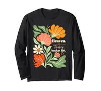 Il Paradiso è in Cima alla mia Lista dei Desideri, Stile Boho Floreale retrò Maglia a Manica