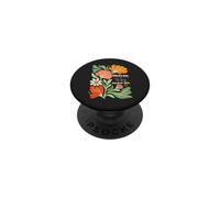 Il paradiso è in cima alla mia lista dei desideri, stile boho floreale retrò PopSockets PopGrip Adesivo