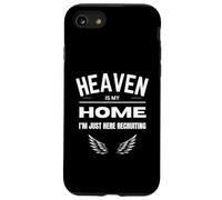 Il paradiso è la mia casa Christian Angel Wings Faith Design Custodia per iPhone SE (2020) / 7/8