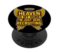 Il paradiso è la mia casa Sono qui solo reclutamento cristiano PopSockets PopGrip Adesivo