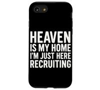 Il paradiso è la mia casa Sono solo qui a reclutare Gesù Cristiano Custodia per iPhone SE (2020) / 7/8