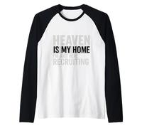 Il Paradiso è la mia dimora STO Solo reclutando Maglia con Maniche Raglan