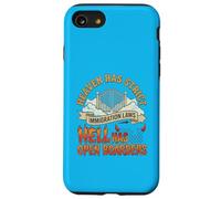 Il paradiso ha un muro e una rigida immigrazione retrò divertente Custodia per iPhone SE (2020) / 7/8