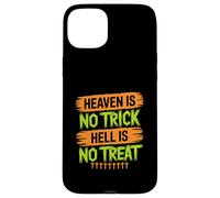 Il paradiso non è un trucco L'inferno non è un trattamento - Christian Halloween Custodia per iPhone 15 Plus